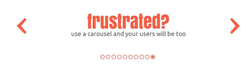 frustrated