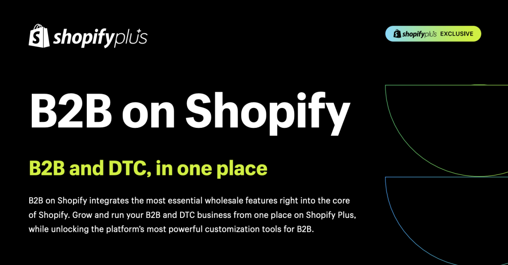 shopify b